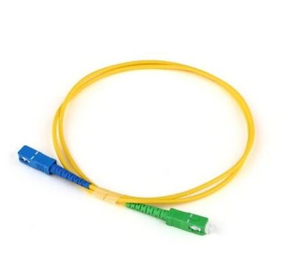 APC G652D G657A Sc UPC σκοινί μπαλωμάτων οπτικών ινών PVC LSZH