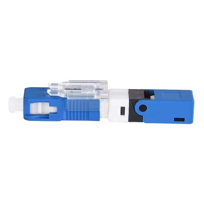 FTTH οπτικών ινών Sc/APC SM γρήγορος ενιαίος τρόπος συνδετήρων συνδετήρων γρήγορος