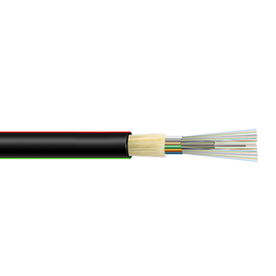 Υπαίθριος ενιαίος τρόπος G652D FRP 12 24 48 καλώδιο GYFTY οπτικών ινών 96 πυρήνων