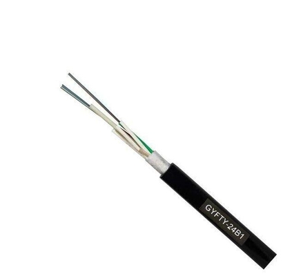 Υπαίθριος ενιαίος τρόπος G652D FRP 12 24 48 καλώδιο GYFTY οπτικών ινών 96 πυρήνων
