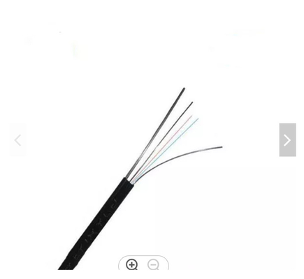 Εσωτερικό υπαίθριο 1 2 4core FTTH πτώσης καλώδιο οπτικών ινών καλωδίων GJYXCH Singlemode