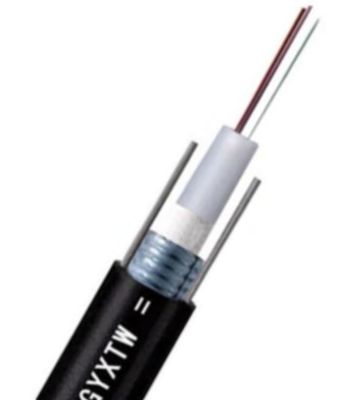 6mm GYXTW 4 6 8 12 πυρήνων ενιαίο καλώδιο οπτικών ινών τρόπου θωρακισμένο υπαίθριο