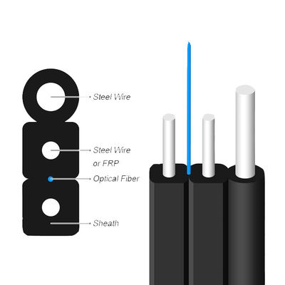 1 καλώδιο καλωδίων FTTX οπτικών ινών Sc G657 FTTA FTTH πυρήνων
