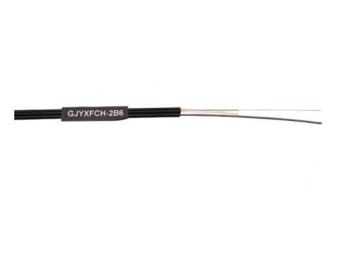 εναέριο καλώδιο πτώσης τύπων FTTH τόξων 1260nm-1650nm FRP