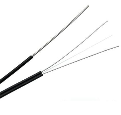 Καλώδιο πτώσης οπτικής ίνας πυρήνων FTTH gjyxch-1B6 G657A2 1 με τον αγγελιοφόρο