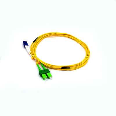 Μονοκατευθυντικό APC Sc G652D 2.0mm 1m στο σκοινί μπαλωμάτων οπτικών ινών Sc UPC