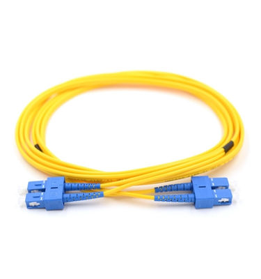 Apc Sc σε Lc UPC 1.2mm πολλαπλού τρόπου σκοινί μπαλωμάτων οπτικών ινών Om1 Om3 Om4