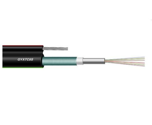 GYXTC8S 6 εναέριο σχήμα 8 τρόπου πυρήνων ενιαίο καλώδιο οπτικών ινών
