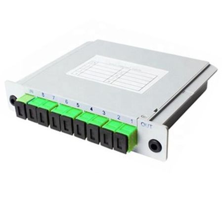 1*8 APC Sc συζευκτήρων ABS θραύστης PLC οπτικών ινών PC UPC