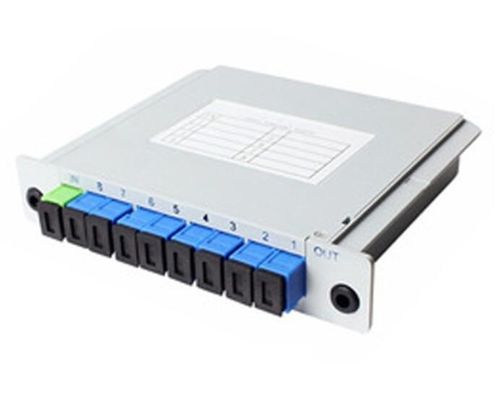 1*8 APC Sc συζευκτήρων ABS θραύστης PLC οπτικών ινών PC UPC