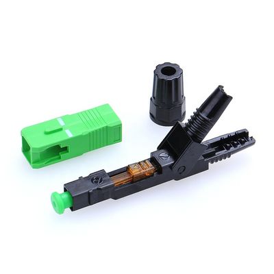 Γρήγορος συνδετήρας οπτικών ινών FTTH FTTB FTTX Sc/Upc Sc/Apc