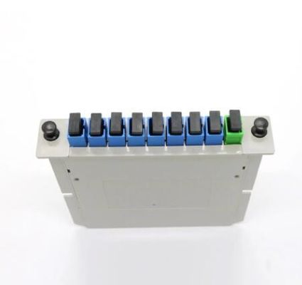 APC 1*8 SCUPC θραύστης PLC οπτικών ινών με τον τύπο ενθέτων