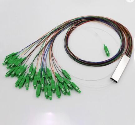 APC 1 Sc εισήγαγε 8 το θραύστη PLC οπτικών ινών σωλήνων χάλυβα παραγωγής 1x8