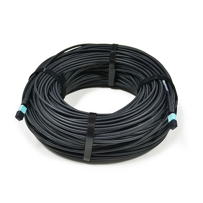 Singlemode 12 ίνα 9/125 καλώδιο μπαλωμάτων ινών OS2 MTP MPO