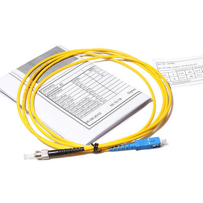 APC FOC Sc 3.5mm 3.0mm 2.4mm G657A1 σκοινί μπαλωμάτων καλωδίων οπτικών ινών