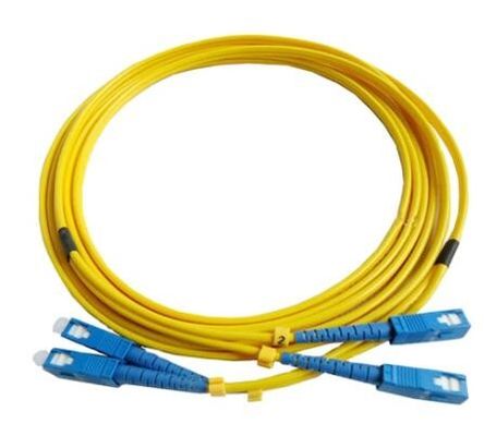 SC/UPC σε SC/UPC διπλό καλώδιο οπτικών ινών SM DX για FTTH