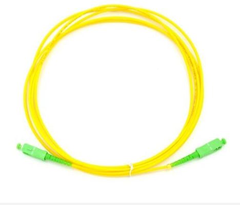 APC Sc 0.9mm 2.0mm 3.0mm 9/125um Singlemode μονοκατευθυντικό σκοινί μπαλωμάτων