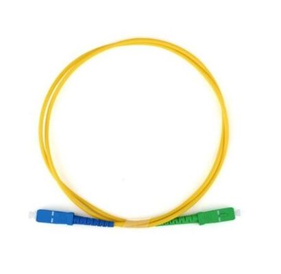 APC G652D G657A Sc UPC σκοινί μπαλωμάτων οπτικών ινών PVC LSZH