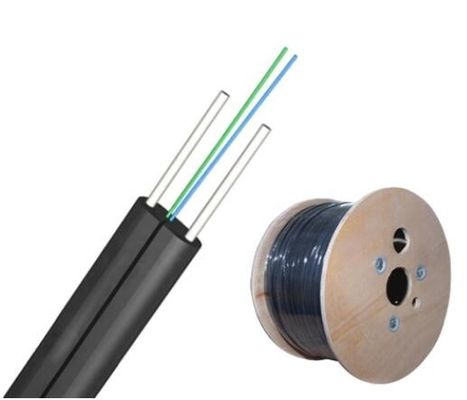 1 2 4 εσωτερικό καλώδιο πτώσης 6 πυρήνων FTTH με το σακάκι LSZH