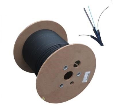GJYXFCH 1 πυρήνας 2 αυτοφερόμενο FTTH καλώδιο οπτικών ινών πτώσης πυρήνων SM