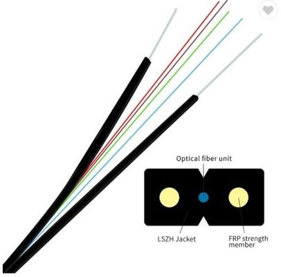 Υπαίθριο HDPE καλώδιο ινών σακακιών Singlemode για FTTH
