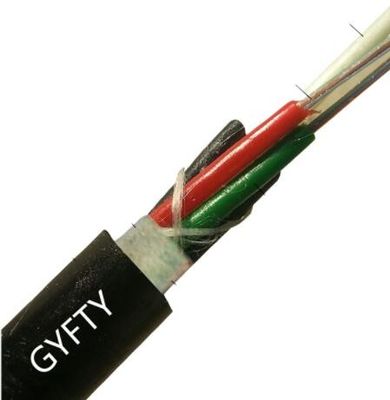 24 υπαίθριο GYFTY καλώδιο ινών 48 πυρήνων με το μέλος δύναμης FRP