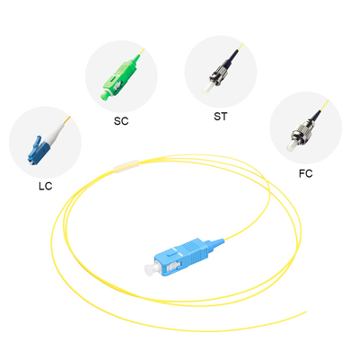 LC πλεξίδα 3.0mm Sc οπτικής ίνας κορδελλών/συνδετήρας E2000 διαθέσιμος