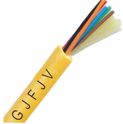 GJFJV μονοκατευθυντικό σφιχτό καλώδιο 10mm PVC οπτικών ινών απομονωτών πολλαπλού τρόπου/θήκη LSZH
