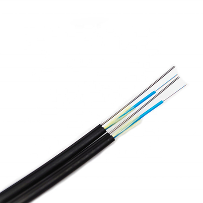 Υπαίθριο εναέριο Ftth 24 ίνα οπτικών καλωδίων 12 πυρήνων αυτοφερόμενη