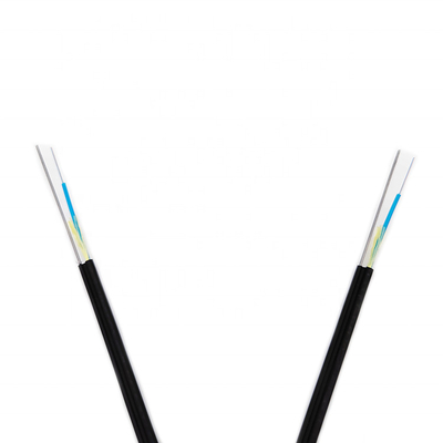 Υπαίθριο εναέριο Ftth 24 ίνα οπτικών καλωδίων 12 πυρήνων αυτοφερόμενη